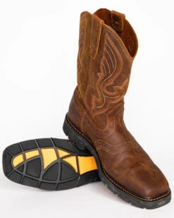 Cody James Men's Western Work Boots - Square Toe -Cowboy Boots & Accessories Deals Store 0502M2 41 BM