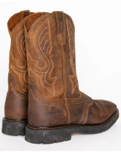 Cody James Men's Western Work Boots - Square Toe -Cowboy Boots & Accessories Deals Store 0502M2 7010 BK