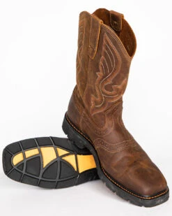 Cody James Men's Western Work Boots - Square Toe -Cowboy Boots & Accessories Deals Store 0502M2 7010 BM