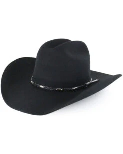 Cody James Men's Casino Black 3X Wool Felt Cowboy Hat -Cowboy Boots & Accessories Deals Store 096R27 89 P1