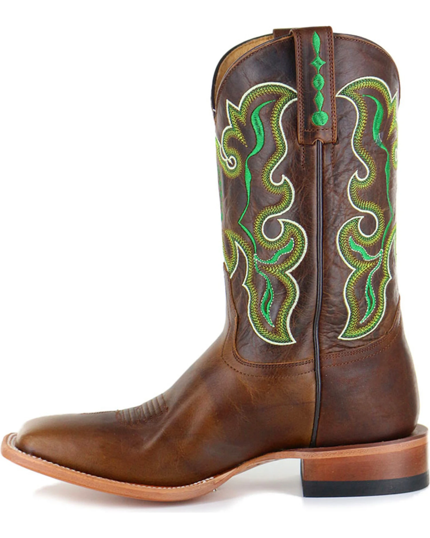 Cody James Men's Damiano Embroidered Western Boots - Broad Square Toe 5 Cody James Men's Damiano Embroidered Western Boots - Broad Square Toe - Image 5