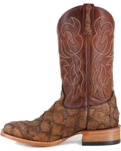 Cody James Men's Pirarucu Exotic Boots - Broad Square Toe -Cowboy Boots & Accessories Deals Store 2000205076 200 LT