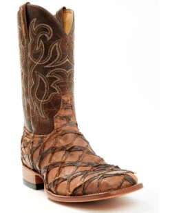 Cody James Men's Pirarucu Exotic Boots - Broad Square Toe -Cowboy Boots & Accessories Deals Store 2000205076 200 P1