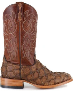 Cody James Men's Pirarucu Exotic Boots - Broad Square Toe -Cowboy Boots & Accessories Deals Store 2000205076 200 RT