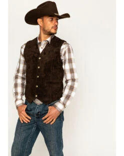 Cody James Men's Wild Boar Suede Vest -Cowboy Boots & Accessories Deals Store 2000215916 200 D2