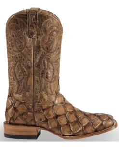 Cody James Men's Pirarucu Exotic Boots - Broad Square Toe -Cowboy Boots & Accessories Deals Store 2000231407 200 RT