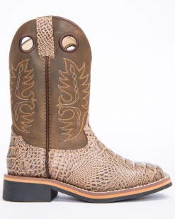Cody James Little Boys' Gator Print Western Boots - Broad Square Toe -Cowboy Boots & Accessories Deals Store 2000253467 200 P2