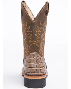 Cody James Little Boys' Gator Print Western Boots - Broad Square Toe -Cowboy Boots & Accessories Deals Store 2000253467 200 P5