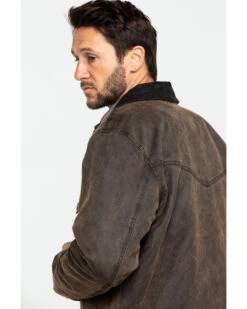 Cody James Men's Westward Oilskin Field Coat -Cowboy Boots & Accessories Deals Store 2000282513 200 P5