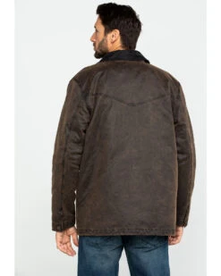 Cody James Men's Westward Oilskin Field Coat - Tall -Cowboy Boots & Accessories Deals Store 2000282515 200 P2