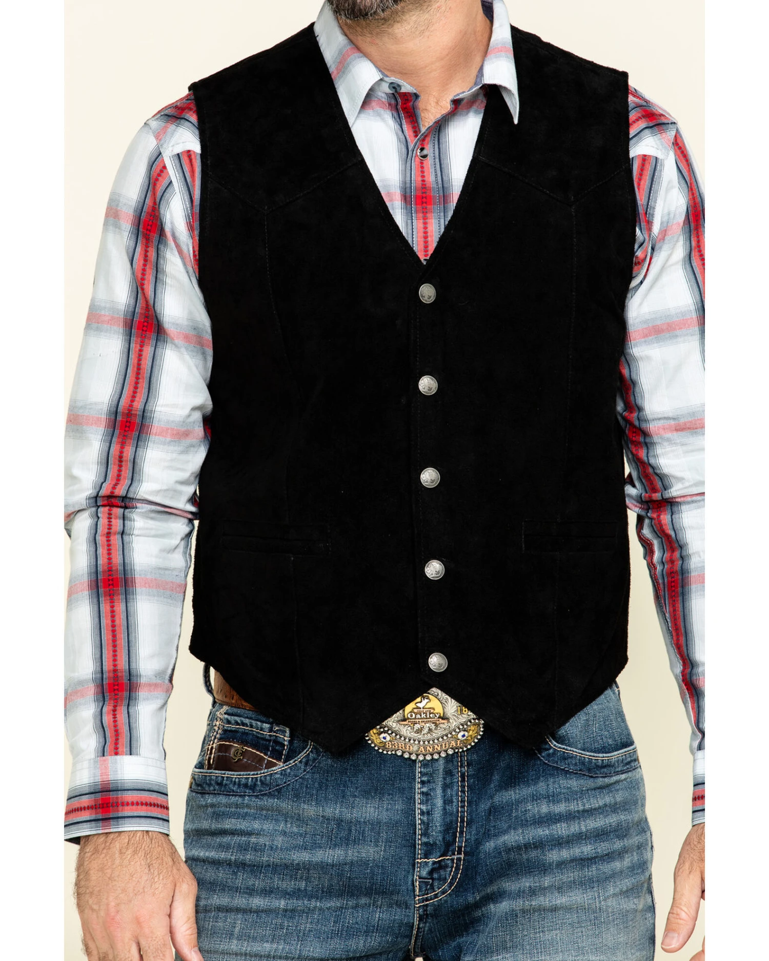 Cody James Men's Angus Suede Vest 1 Cody James Men's Angus Suede Vest