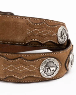 Cody James Men's Hair-On Praying Cowboy Concho Western Belt -Cowboy Boots & Accessories Deals Store 2000291521 200 P4