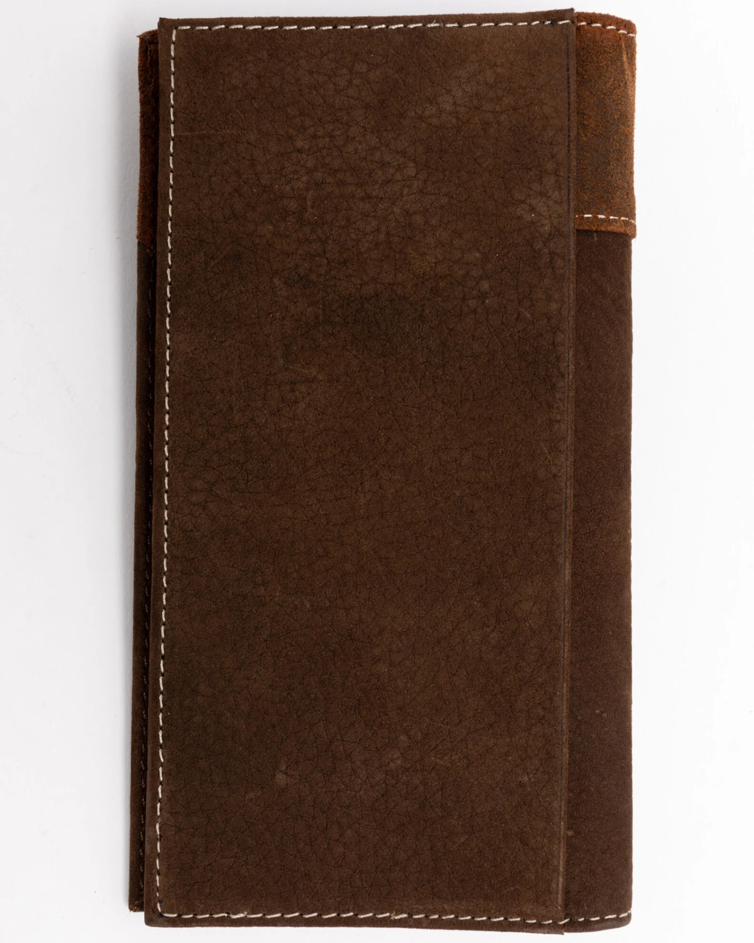 Cody James Men's Boot Stitch Long Horn Leather Checkbook Wallet 3 Cody James Men's Boot Stitch Long Horn Leather Checkbook Wallet - Image 3