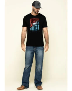 Cody James Men's Wolftooth Medium Wash Stretch Relaxed Bootcut Jeans -Cowboy Boots & Accessories Deals Store 2000295737 400 P6