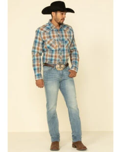 Cody James Men's Crupper Light Wash Stretch Slim Straight Jeans -Cowboy Boots & Accessories Deals Store 2000308345 400 P1