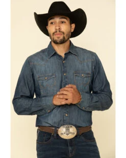 Cody James Men's Switchback Dark Wash Stretch Slim Bootcut Jeans -Cowboy Boots & Accessories Deals Store 2000308347 400 P3