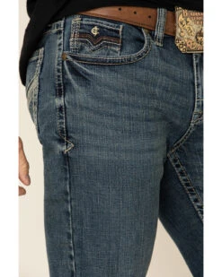 Cody James Core Men's High Roller Top Tier Medium Wash Stretch Slim Bootcut Jeans -Cowboy Boots & Accessories Deals Store 2000312860 400 P3 1
