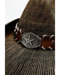 Cody James Boys' Brown O John Bangor Straw Western Hat