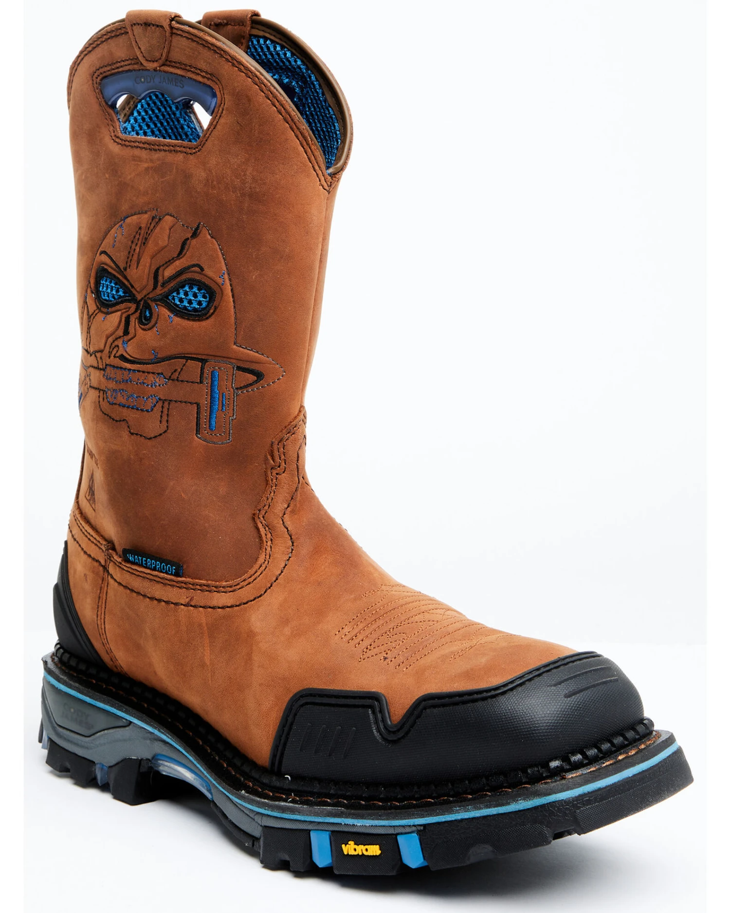 Cody James Men's 11" Decimator Waterproof Western Work Boots - Nano Composite Toe 4 Cody James Men's 11" Decimator Waterproof Western Work Boots - Nano Composite Toe - Image 4