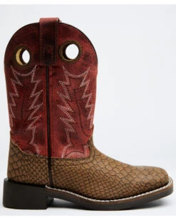 Cody James Boys' Reptile Print Western Boots - Broad Square Toe -Cowboy Boots & Accessories Deals Store 2000328726 920 P2