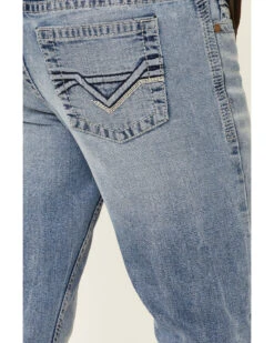 Cody James Men's Flash Light-Wash Slim Bootcut Jeans -Cowboy Boots & Accessories Deals Store 2000332560 400 P4