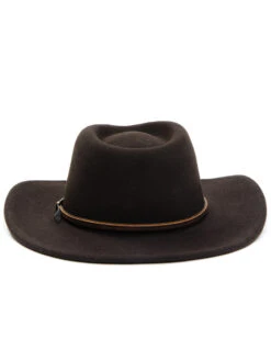 Cody James Men's Brown Wool Felt Western Hat -Cowboy Boots & Accessories Deals Store 2000334541 022 P3