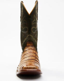 Cody James Men's Brown Exotic Caiman Tail Skin Western Boots - Broad Square Toe -Cowboy Boots & Accessories Deals Store 2000339009 200 P4