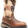 Cody James Men's Camo Flag Decimator Work Boot - Composite Toe