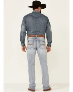 Cody James Core Men's Ringo Light Wash Performance Stretch Stackable Straight Jeans -Cowboy Boots & Accessories Deals Store 2000342678 400 P4 1