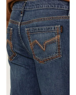 Cody James Men's FR Medium Wash Rigid Slim Bootcut Work Jeans -Cowboy Boots & Accessories Deals Store 2000343947 420 P4
