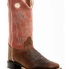 Cody James Boys' Inlay Western Boots - Broad Square Toe