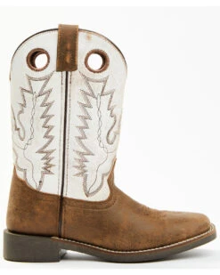 Cody James Boys' Pull On Leather Western Boots - Broad Square Toe -Cowboy Boots & Accessories Deals Store 2000346554 200 P2