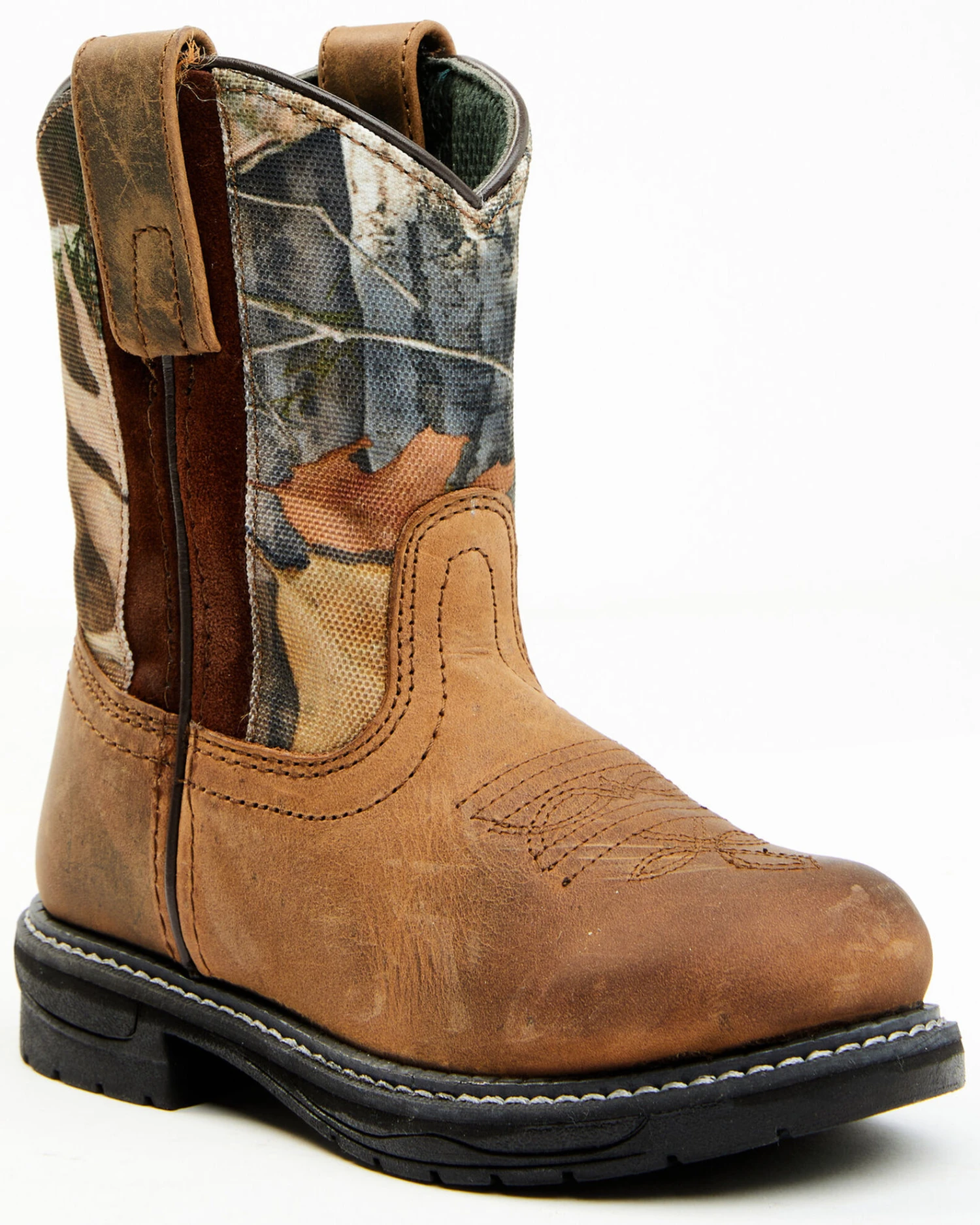 Cody James Boys' Real Tree Camo Work Boot - Round Toe 4 Cody James Boys' Real Tree Camo Work Boot - Round Toe - Image 4