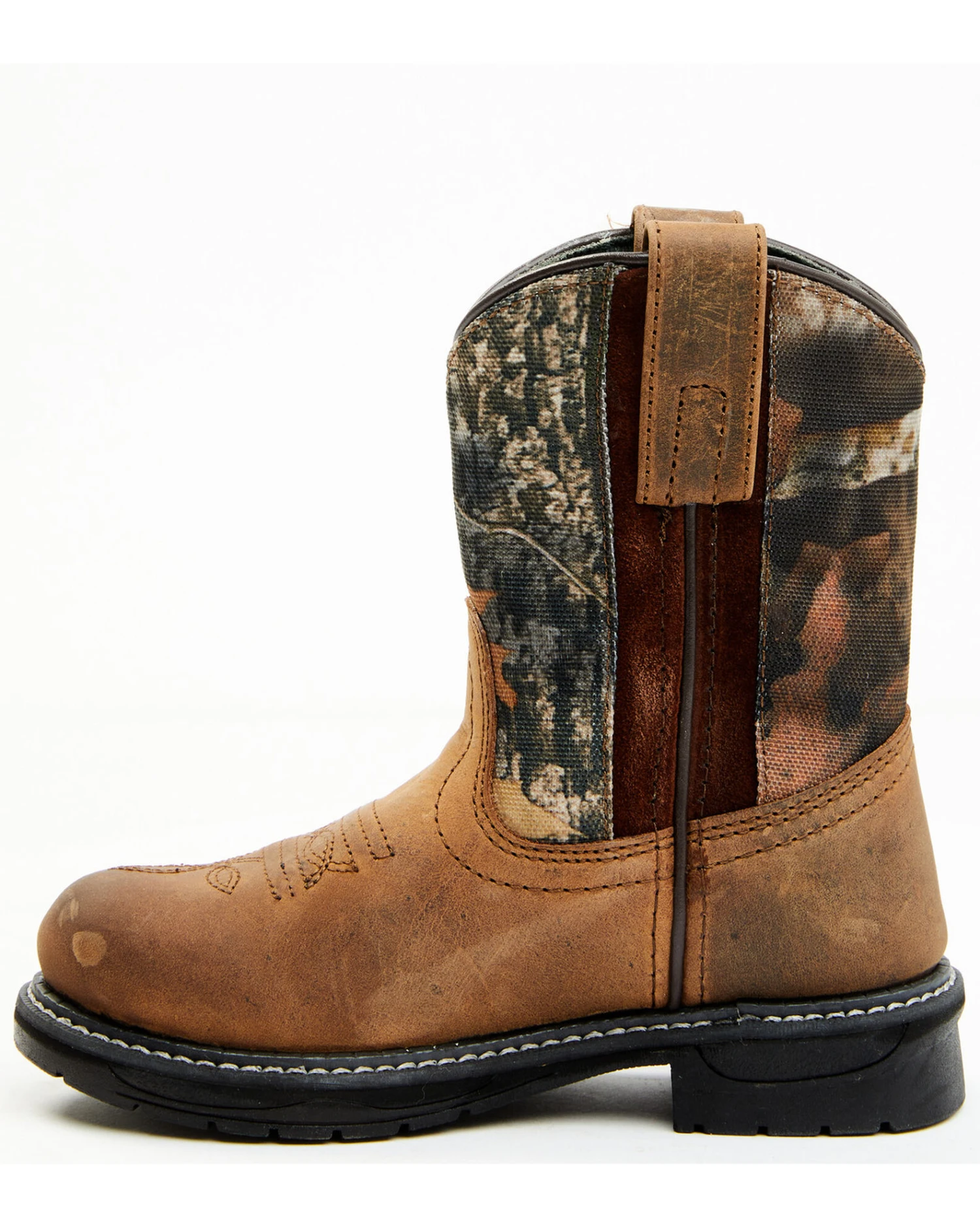 Cody James Boys' Real Tree Camo Work Boot - Round Toe 3 Cody James Boys' Real Tree Camo Work Boot - Round Toe - Image 3