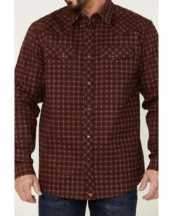 Cody James Men's FR Tartan Plaid Print Long Sleeve Snap Work Shirt -Cowboy Boots & Accessories Deals Store 2000349499 200 P3