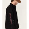 Cody James Core Men's American Embroidered Sleeve Zip-Front Steamboat Jacket