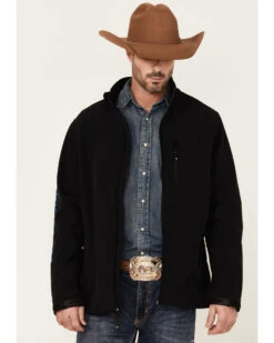 Cody James Core Men's Royal Embroidered Logo Sleeve Zip-Front Steamboat Jacket -Cowboy Boots & Accessories Deals Store 2000350760 001 P1