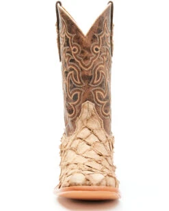 Cody James Men's Exotic Pirarucu Western Boots - Broad Square Toe 12 Cody James Men's Exotic Pirarucu Western Boots - Broad Square Toe -Cowboy Boots & Accessories Deals Store 2000351584 280 P4