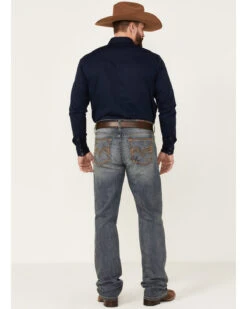 Cody James Men's Star Gazer Dark Wash Stretch Stackable Straight Leg Jeans -Cowboy Boots & Accessories Deals Store 2000351798 400 P3