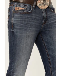 Cody James Core Men's Yuma Medium Wash Stretch Performance Slim Bootcut Jeans -Cowboy Boots & Accessories Deals Store 2000351817 400 P2
