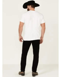 Cody James Men's Fresian Dark Wash Stretch Tapered Slim Straight Jeans -Cowboy Boots & Accessories Deals Store 2000351833 001 P3