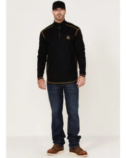 Cody James Men's FR Knit 1/4 Zip-Front Work Pullover