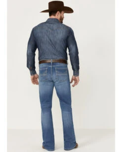 Cody James Men's Silverton Light Wash Stretch Relaxed Bootcut Jeans -Cowboy Boots & Accessories Deals Store 2000359293 413 P3