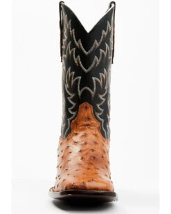 Cody James Men's Full Quill Cognac Ostrich Exotic Western Boots - Broad Square Toe -Cowboy Boots & Accessories Deals Store 2000359772 001 P4