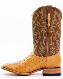 Cody James Men's Full-Quill Ostrich Exotic Western Boots - Broad Square Toe -Cowboy Boots & Accessories Deals Store 2000359773 200 P3