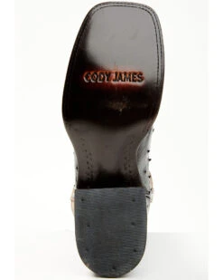 Cody James Men's Saddle Black Full-Quill Ostrich Exotic Western Boots - Broad Square Toe -Cowboy Boots & Accessories Deals Store 2000359778 001 P7