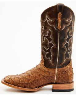 Cody James Men's Exotic Pirarucu Skin Western Boots - Broad Square Toe -Cowboy Boots & Accessories Deals Store 2000360835 200 P3