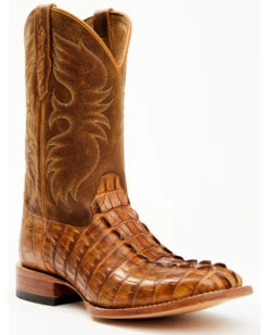 Cody James Men's Caiman Cognac 12" Exotic Western Boots - Broad Square Toe -Cowboy Boots & Accessories Deals Store 2000366182 280 P1