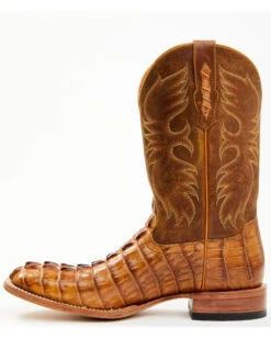Cody James Men's Caiman Cognac 12" Exotic Western Boots - Broad Square Toe -Cowboy Boots & Accessories Deals Store 2000366182 280 P3
