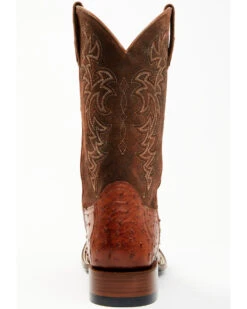 Cody James Men's Brandy Genuine Ostrich Exotic Western Boots - Broad Square Toe -Cowboy Boots & Accessories Deals Store 2000371858 600 P5